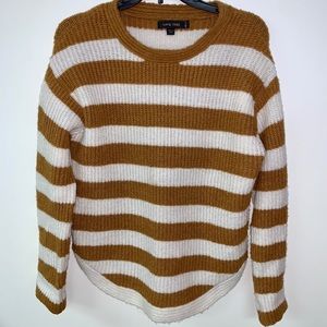 Love Tree Striped Sweater, Women’s Size M